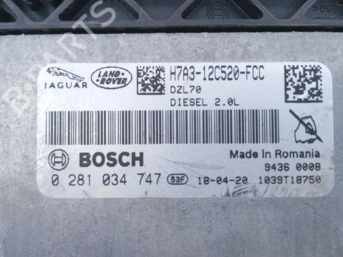 Engine control unit (ECU) LAND ROVER RANGE ROVER VELAR (L560) 2.0 D180 TD4 4x4 | BP39961716M57 - Image 4