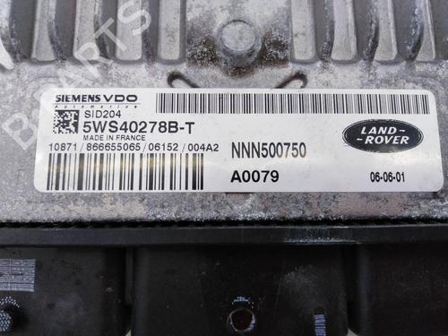 Engine control unit (ECU) LAND ROVER RANGE ROVER SPORT I (L320) 2.7 D 4x4 | BP7233347M57 