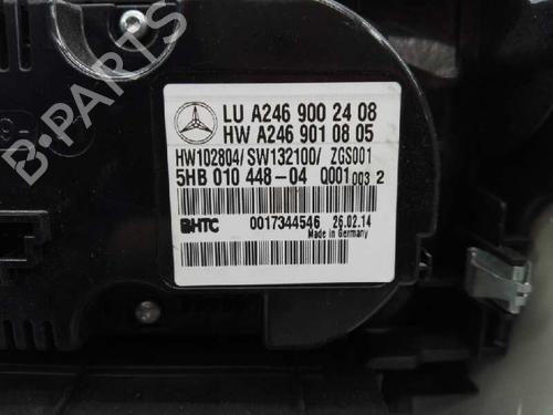 Climate control MERCEDES-BENZ A-CLASS (W176)  | BP2552833I5 