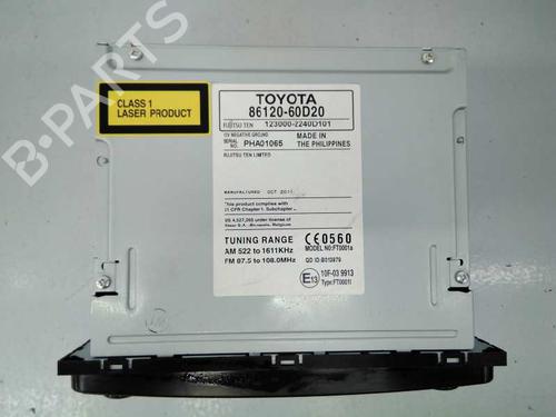 Radio TOYOTA LAND CRUISER PRADO (_J15_) 3.0 D-4D (KDJ155_, KDJ150_, KDJ150R, KDJ155R) | BP5226564E6 