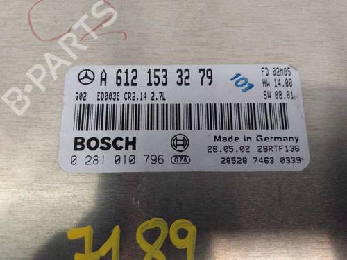 Engine control unit (ECU) MERCEDES-BENZ M-CLASS (W163)  | BP5270875M57 