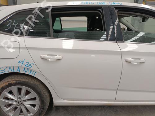 Dør højre bagtil Dør højre bagtil SKODA SCALA (NW1) 1.0 TSI (95 hp) 34518951 34518951