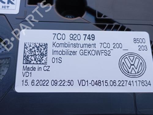 Instrument cluster VW CRAFTER Van (SY_, SX_) 2.0 TDI RWD (SYB, SYC, SYD) | BP28112739C47 