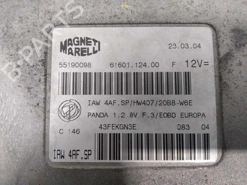 Engine control unit (ECU) FIAT PANDA (169_) 1.2 (169.AXB11, 169.AXB1A) | BP7242759M57 