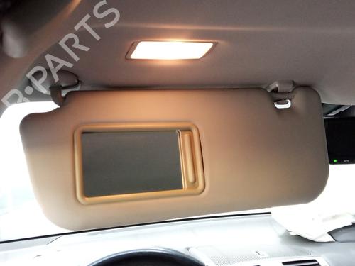Used Left sun visor TOYOTA AVENSIS Saloon (_T27_) 2.0 D-4D (ADT270_, ADT270R) (124 hp) 11280079