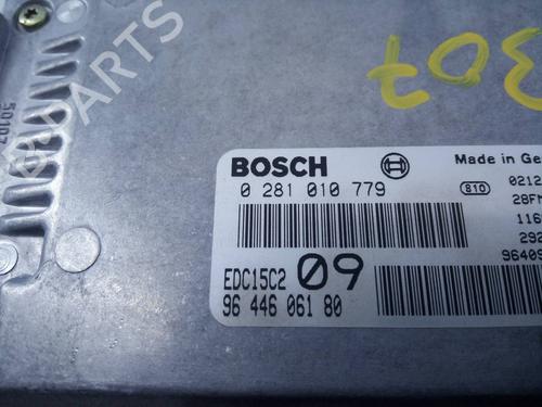Engine control unit (ECU) PEUGEOT 307 SW (3H)  | BP8792173M57 