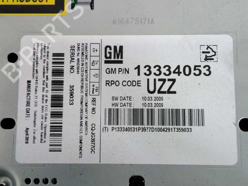 Radio OPEL ASTRA J (P10) 1.7 CDTI (68) | BP4406178E6 