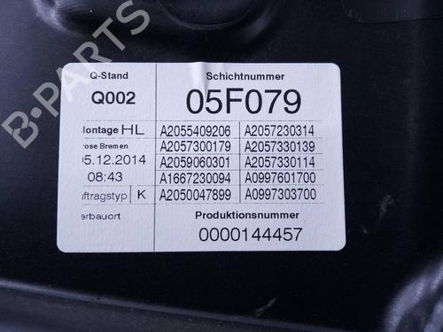 Rear left window mechanism MERCEDES-BENZ C-CLASS (W205) C 220 BlueTEC / d (205.002, 205.004) | BP21552710C24 