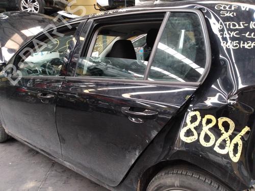 Left rear door VW GOLF VI (5K1) 1.6 TDI | BP7888770C4