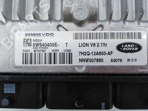 Engine control unit (ECU) LAND ROVER DISCOVERY III (L319) 2.7 TD 4x4 | BP7233703M57 