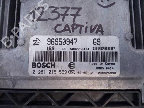 Engine control unit (ECU) CHEVROLET CAPTIVA (C100, C140)  | BP18335860M57 