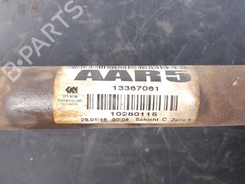 Left front driveshaft OPEL ASTRA K (B16)  | BP21771009M38 