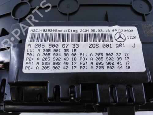 Instrument cluster MERCEDES-BENZ GLC Coupe (C253) 220 d 4-matic (253.303, 253.305) | BP7517636C47 