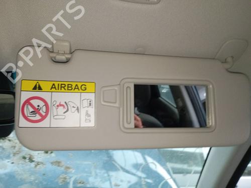 Høyre solskjerm KIA NIRO I (DE) 1.6 GDI Hybrid (105 hp) 32067591