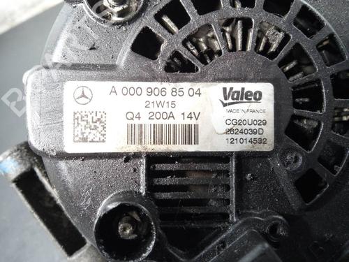 Alternator MERCEDES-BENZ SPRINTER 3,5-t Van (B906) 311 CDI (906.631, 906.633, 906.635, 906.637) | BP14835151M7 
