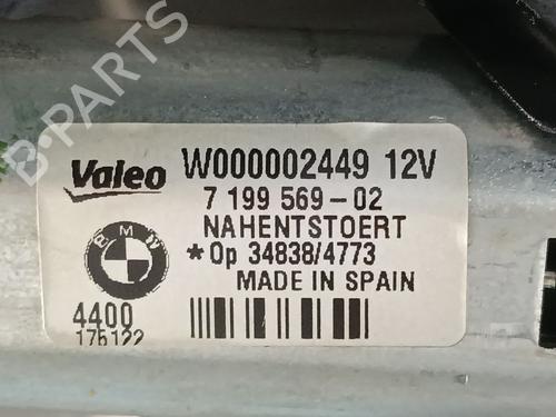 Rear wiper motor BMW 1 (E81) 116 d | BP37664738M102 - Image 2