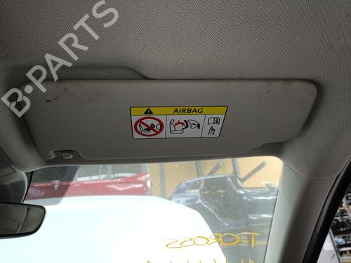 Right sun visor VW T-CROSS (C11, D31) | BP32474114I2 - Image 2