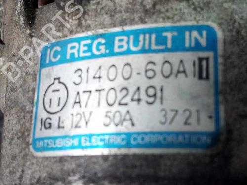 Alternator SUZUKI VITARA (ET, TA, TD)  | BP7233658M7 