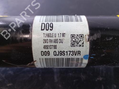 Right front driveshaft KIA SPORTAGE IV (QL, QLE) 1.7 CRDi | BP28046474M39 