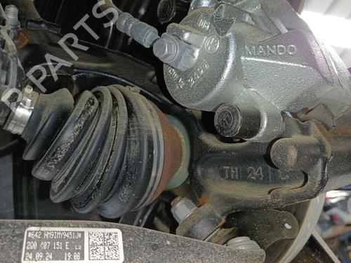 Left front steering knuckle SKODA SCALA (NW1) 1.5 TSI BP28141040M25