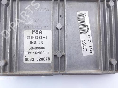 Engine control unit (ECU) CITROËN XSARA PICASSO (N68) 1.8 16V | BP9194376M57 