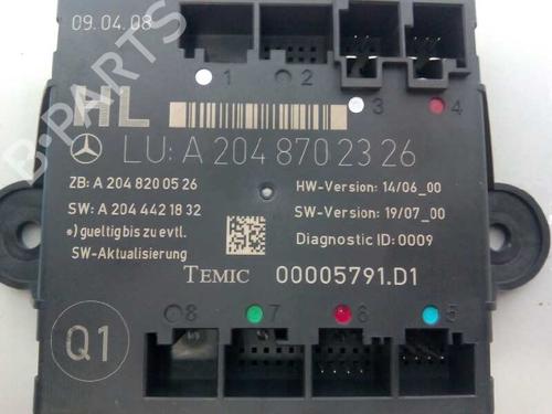 Electronic module MERCEDES-BENZ C-CLASS (W204)  | BP1672153M83 