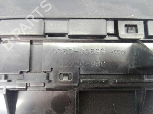 Climate control TOYOTA AURIS (_E18_)  | BP2839889I5 