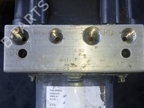 ABS pump PEUGEOT 308 II (LB_, LP_, LW_, LH_, L3_) 1.6 BlueHDi 120 | BP19310361M43 