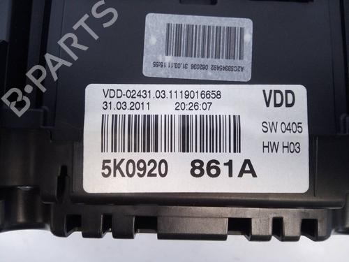 Instrument cluster VW GOLF VI (5K1)  | BP18971890C47 