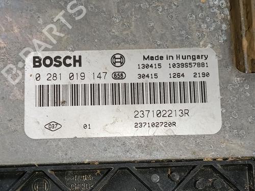 Calculateur moteur (ecu) DACIA DOKKER Box Body/MPV 1.5 dCi 75 / Blue dCi 75 (FEJW, FEAH) | BP29998630M57 