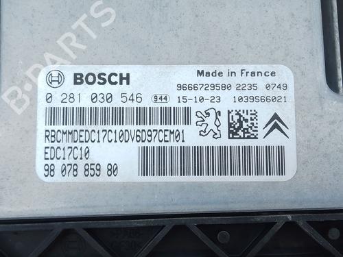 Engine control unit (ECU) CITROËN BERLINGO MULTISPACE (B9) 1.6 HDi 90 | BP28689974M57