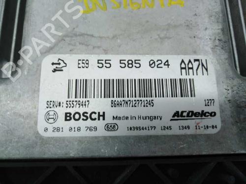Engine control unit (ECU) OPEL INSIGNIA A Sports Tourer (G09)  | BP6317295M57 