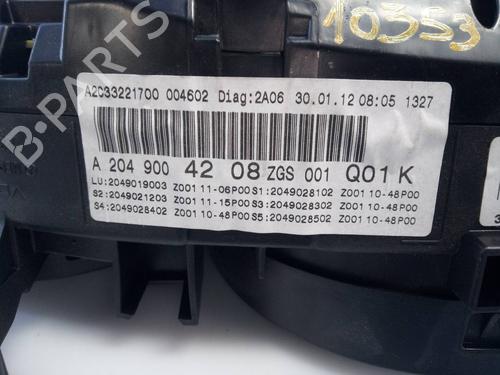 Instrument cluster MERCEDES-BENZ C-CLASS (W204)  | BP10371373C47 