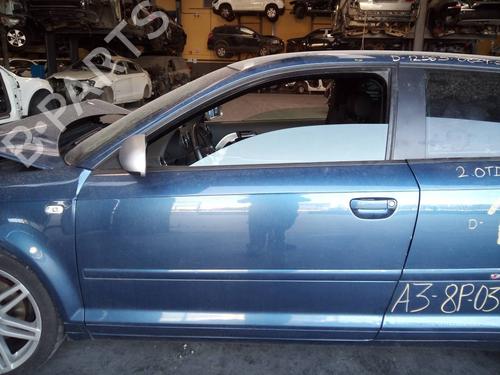 Used Left front door AUDI A3 (8P1) 2.0 TDI 16V (140 hp) 19415452