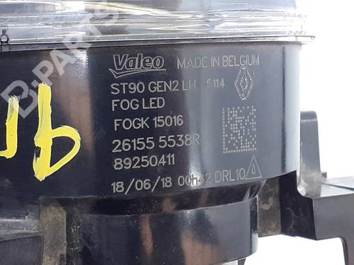 Left front fog light RENAULT CAPTUR I (J5_, H5_)  | BP8368643C30  - Image 10