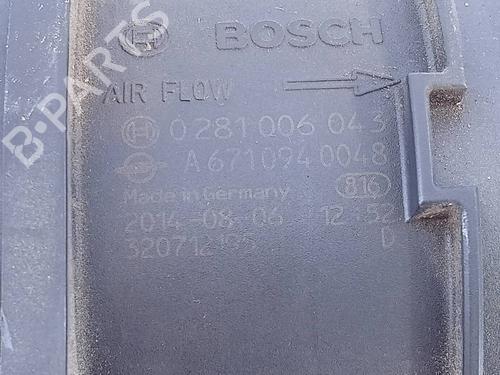 Medidor de massa de ar SSANGYONG KORANDO (CK) 2.0 e-XDi | BP16871591M95 