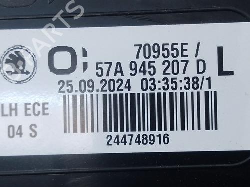 Left taillight SKODA KAROQ (NU7, ND7) 2.0 TDI 4x4 | BP28724350C34 