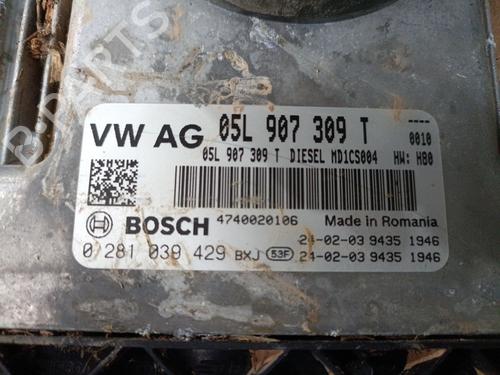 Used Engine control unit (ECU) VW TIGUAN (AD1, AX1) 2.0 TDI (150 hp) 31331436