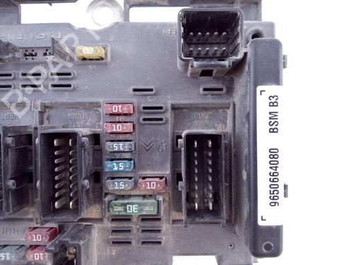 Fuse box PEUGEOT 307 Break (3E) 2.0 HDI 110 | BP19134425E1 