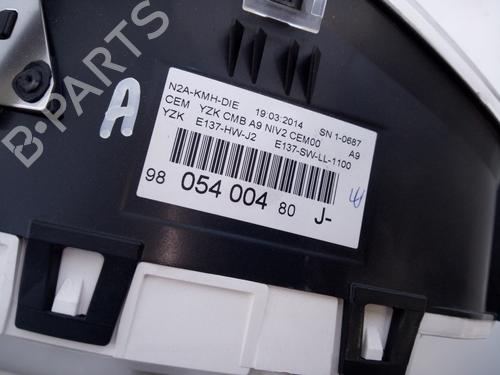 Instrument cluster PEUGEOT 208 I (CA_, CC_) 1.4 HDi | BP10410811C47 