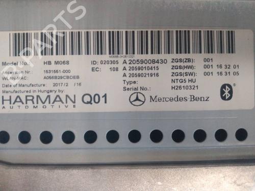 Electronic module MERCEDES-BENZ C-CLASS T-Model (S205) C 250 BlueTEC / d (205.208) | BP19264638M83 