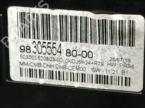 Instrument cluster PEUGEOT 3008 II SUV (MC_, MR_, MJ_, M4_) 1.2 THP/ PureTech 130 (MRHNSM, MRHNSU, MRHNSJ, MRHNYW,... | BP29972977C47 