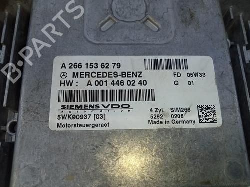 Engine control unit (ECU) MERCEDES-BENZ A-CLASS (W169)  | BP13416663M57 