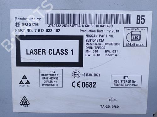 Electronic module NISSAN QASHQAI II (J11, J11_) 1.6 dCi | BP16675143M83 
