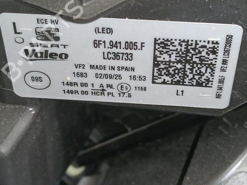 Left headlight SEAT IBIZA V (KJ1, KJG) 1.0 MPi | BP39808308C28 - Image 4