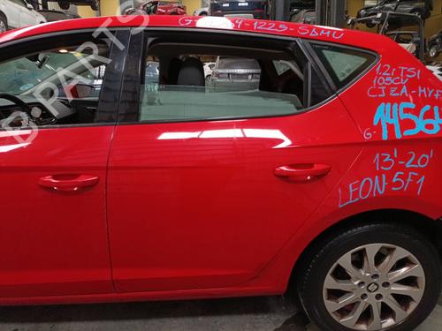 Used Left rear door SEAT LEON (5F1) 1.2 TSI (105 hp) 32000943