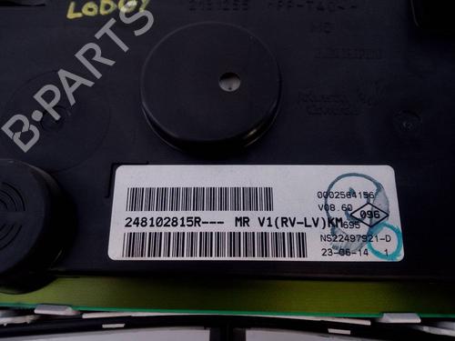 Instrument cluster DACIA LODGY (JS_)  | BP12492645C47 