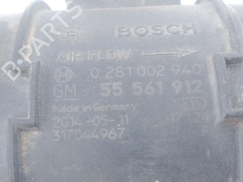 Mass air flow sensor OPEL ASTRA J Saloon 1.7 CDTI (69) | BP36491290M95  - Image 5