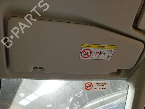 Right sun visor VW CADDY V Box Body/MPV (SBA, SBH) 2.0 TDi | BP33268393I2 - Image 2