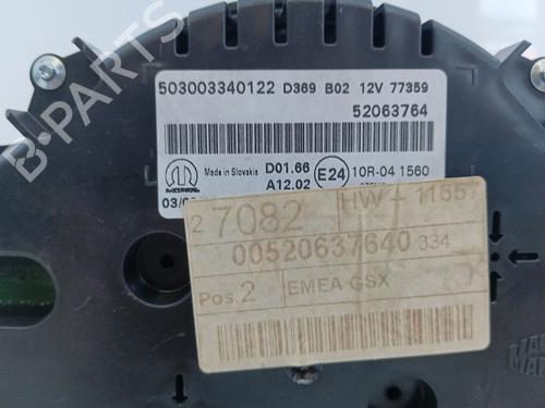 Instrument cluster FIAT 500X (334_) 1.6 (334AXE1A) | BP28130008C47 